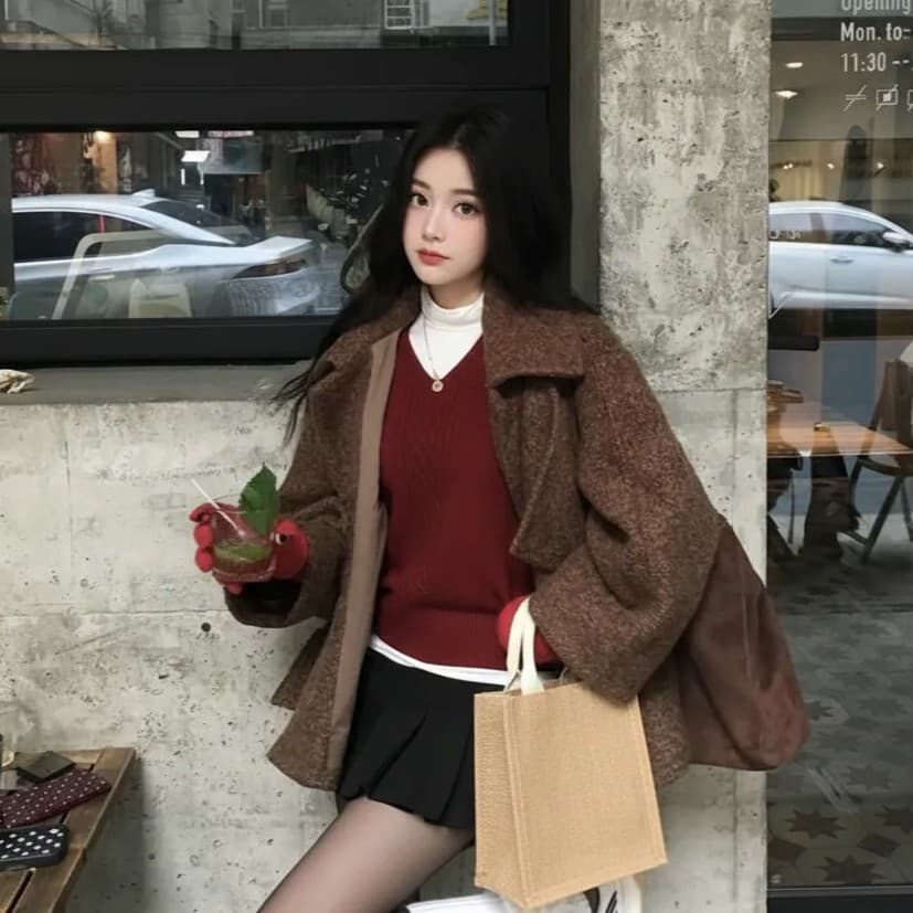 麻布袋人物實拍｜街拍情境搭配