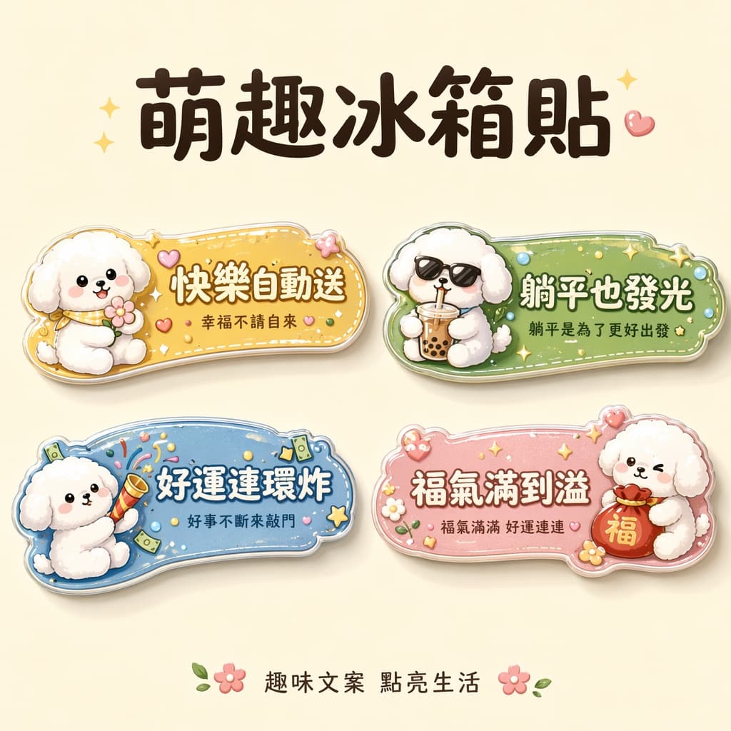 萌趣冰箱貼